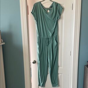 Elegant Teal Jumpsuit